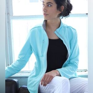 Neon Buddha Lux Leisure Zip Front Jacket sz XS-M